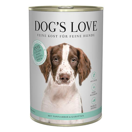 Dog's Love canard&topinamb&carotte 400g - MyStetho Veterinary