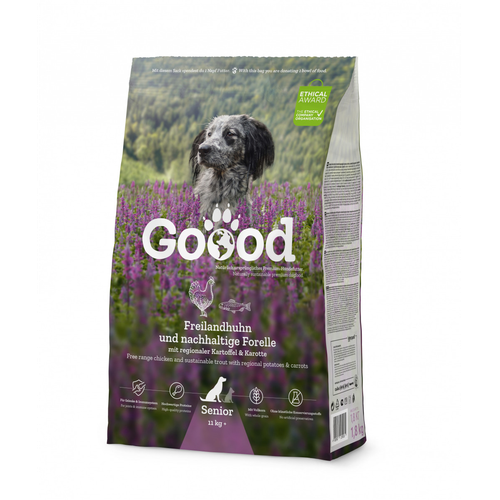 Goood Canine Adult Poulet élevé en plein air et truite d’aquaculture durable 10 kg - MyStetho Veterinary