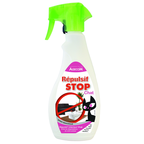 Stop spray répulsif intérieur chat 500 ml - MyStetho Veterinary