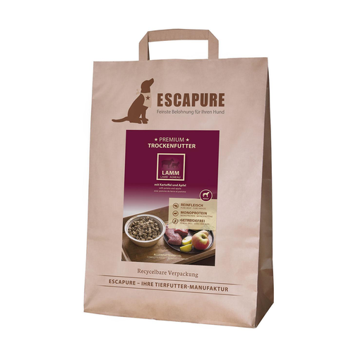 ESCAPURE Agneau Premium aliment sec 4kg - MyStetho Veterinary
