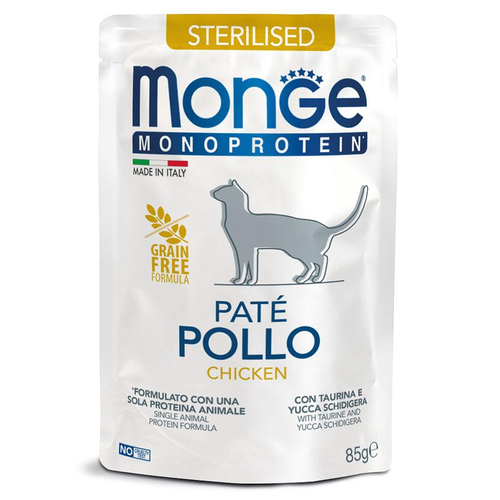Monge Poulet stérilisé monoprotéiné de - MyStetho Veterinary