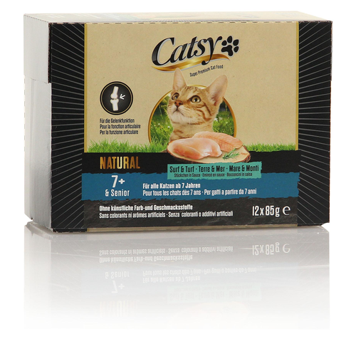 Catsy 7+ Senior Terre & Mer - MyStetho Veterinary