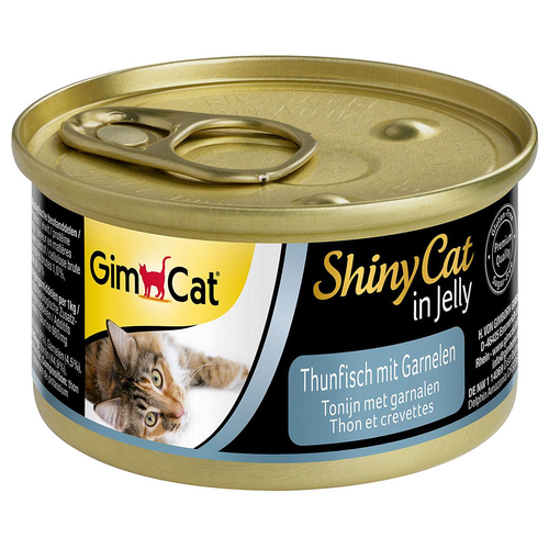 GimCat ShinyCat thon & crevettes - MyStetho Veterinary