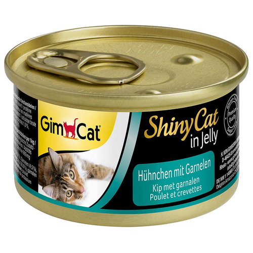 GimCat ShinyCat poulet & crevettes - MyStetho Veterinary
