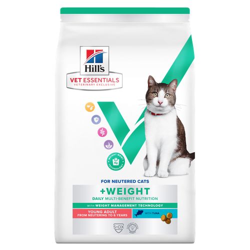 Hill's Vet Essentials MULTI-BENEFIT + Weight Young Adult Tuna 3 kg - MyStetho Veterinary