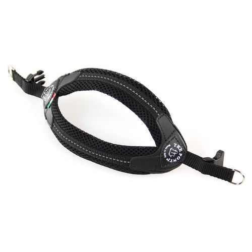 TrePonti Geschirr Netzstoff+Refl Schw. 2 ab 4kg bis 5kg - Brustumfang 32-37cm - MyStetho Veterinary