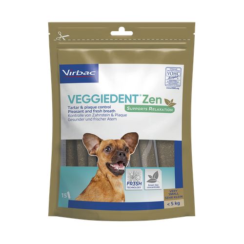 Veggiedent Zen chiens XS (< 5 kg) 15 pièces - MyStetho Veterinary