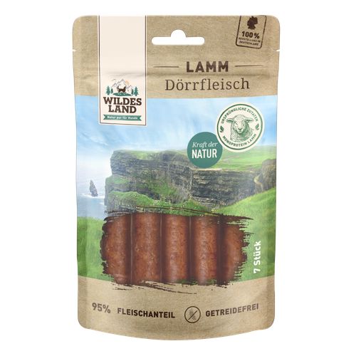 Wildes Land Canine viande d'agneau séchée 7 Stk - MyStetho Veterinary