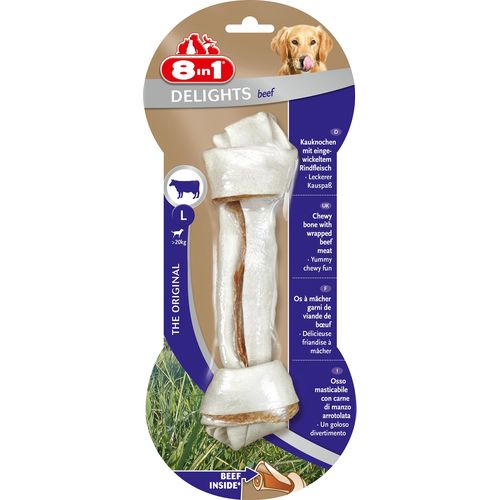 8in1 Delights Beef os à mâcher - MyStetho Veterinary