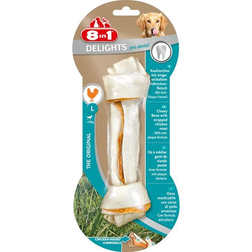 8in1 Delights Pro Dental os à mâcher - MyStetho Veterinary