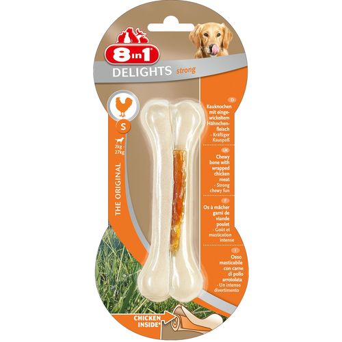 8in1 Delights Strong os à mâcher - MyStetho Veterinary