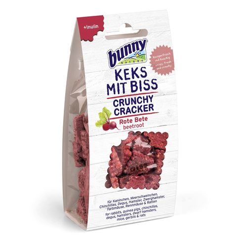 bunny Crunchy Cracker Keks mit Biss mit rote Bete (50g) - MyStetho Veterinary