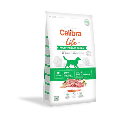 Calibra Superpremium Life Adult Medium Breed Agneau & Riz 2.5 kg - MyStetho Veterinary