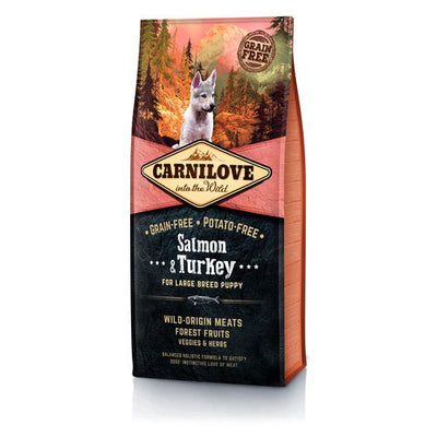Carnilove Dog Chiot Grandes Races - Saumon & Dinde 12kg - MyStetho Veterinary