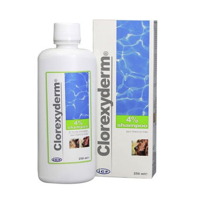 Clorexyderm Shampoo 4 % 250 ml flacon - MyStetho Veterinary