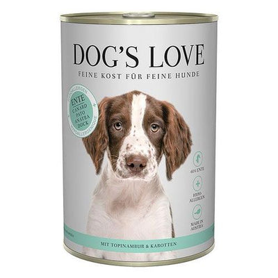 Dog's Love canard&topinamb&carotte 400g - MyStetho Veterinary