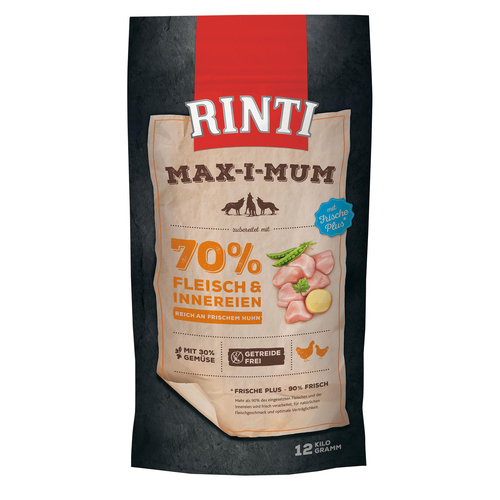 Rinti Max-i-Mum, poulet, 12kg - MyStetho Veterinary