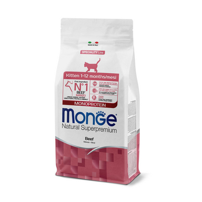 Monge Cat Kitten Monoprotein Boeuf - MyStetho Veterinary