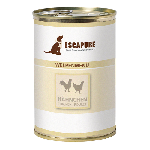 ESCAPURE chiots poule en boîte 400g - MyStetho Veterinary