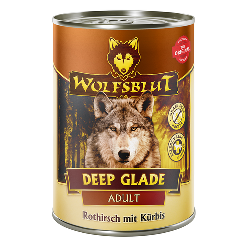 Wolfblut Canine Adult Deep Glade - cerf rouge avec potiron 395g - MyStetho Veterinary