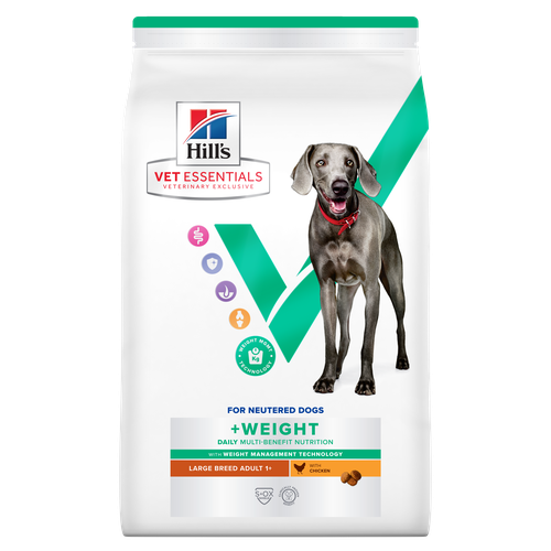 Hill's Vet Essentials MULTI-BENEFIT + Weight Adult 1+ Large Breed Huhn 14 kg - MyStetho Veterinary