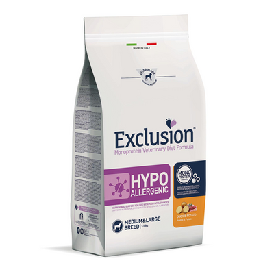 Exclusion Dog VET Adult Med&amp;Lar Duck 2kg - MyStetho Veterinary