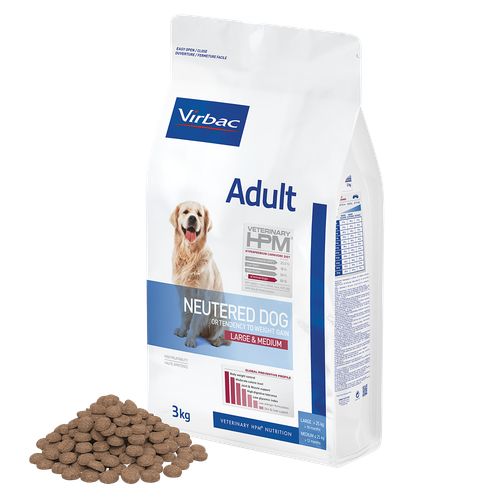 HPM Adult Dog Neutered Large & Medium 3 kg - MyStetho Veterinary