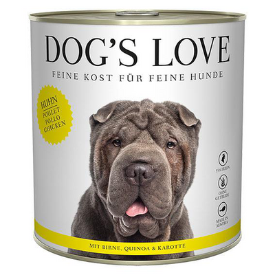 Dog&#039;s Love Classic Adult Poulet &amp; poire &amp; quinoa &amp; carottes 800g - MyStetho Veterinary