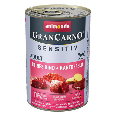 Animonda GranCarno ADULT Sensitiv bœuf +p.d. 400g - MyStetho Veterinary