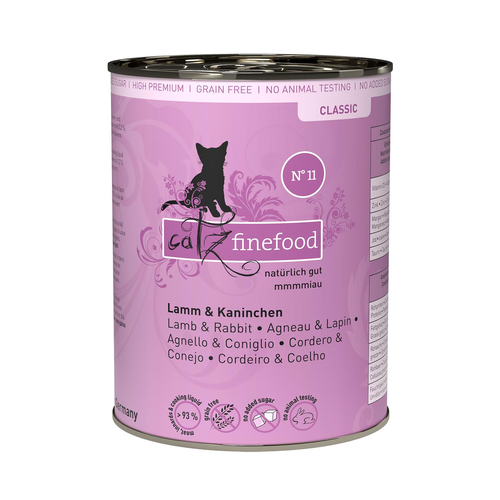 Catz Finefood No. 11 avec agneau & lapin, 400g - MyStetho Veterinary