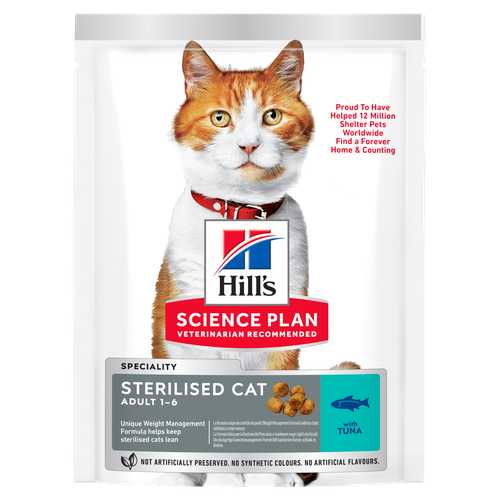 Hill's Science Plan Sterilised Cat Adult Tuna 10 kg - MyStetho Veterinary