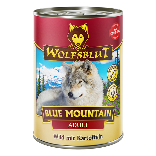 Wolfblut Canine Adult Blue Mountain - gibier avec pomme de terre 395g - MyStetho Veterinary