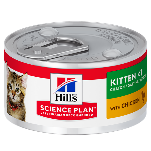 Hill's Science Plan Kitten Chicken 82 g - MyStetho Veterinary