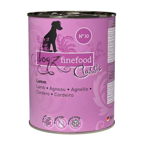 Dogz Finefood No.10 agneau 400g - MyStetho Veterinary