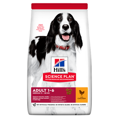 Hill's Science Plan Medium Adult Chicken 14 kg - MyStetho Veterinary