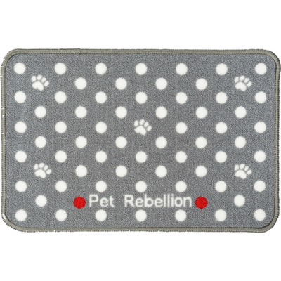 Food Mat Dotty Grey 40 x 60cm - MyStetho Veterinary