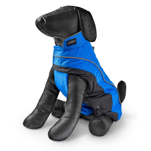 rogz Mantel für Hunde «Snowskin» blau - MyStetho Veterinary