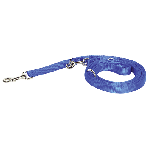 Laisse 3 pos. bleu 2 cm x 1.8 m - MyStetho Veterinary