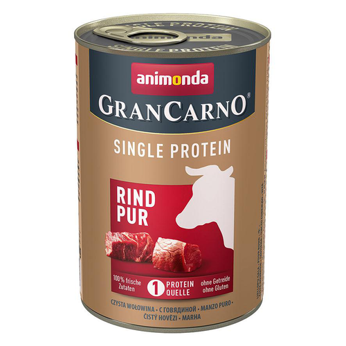 Animonda GranCarno SINGLE PROTEIN bœuf Pur 400g - MyStetho Veterinary