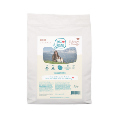 Swiss Natural Soft ADULT Schwein & Kartoffel 4kg - MyStetho Veterinary