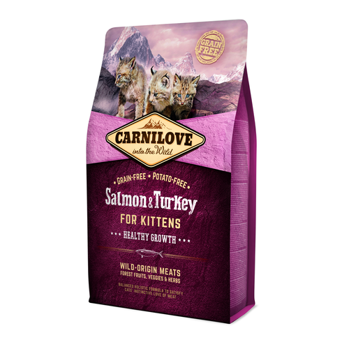 Carnilove Cat Chaton - Saumon & Dinde 2kg - MyStetho Veterinary