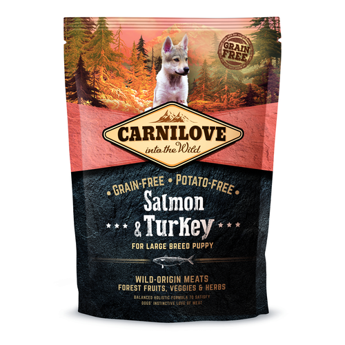 Carnilove Dog Adulte Grandes Races - Saumon & Dinde 1,5kg - MyStetho Veterinary