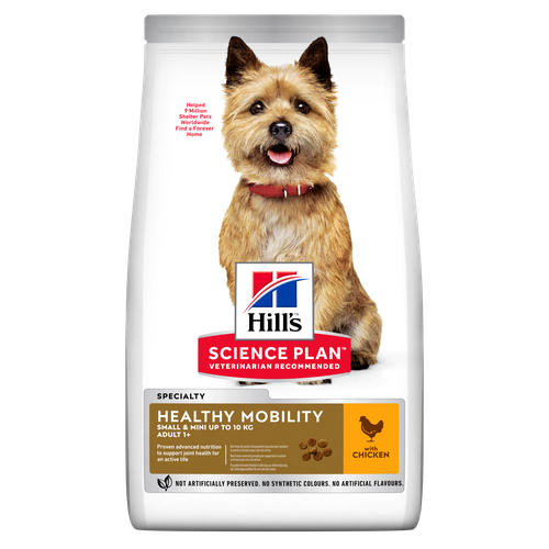 Hill's Science Plan Healthy Mobility Small & Mini Adult Chicken 1.5 kg - MyStetho Veterinary