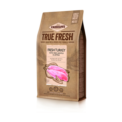 Carnilove Canine Adulte True Fresh - Dinde frais 1,4kg - MyStetho Veterinary