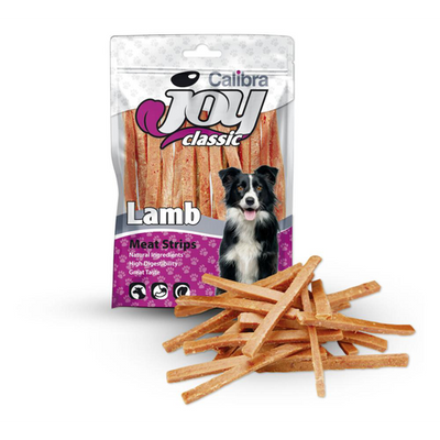 Calibra Joy Dog Lamb Strips 80g - MyStetho Veterinary