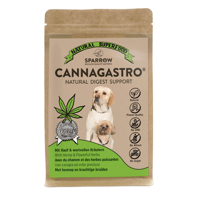 Sparrow Kräutermischung Dog CannaGastro 100g - MyStetho Veterinary