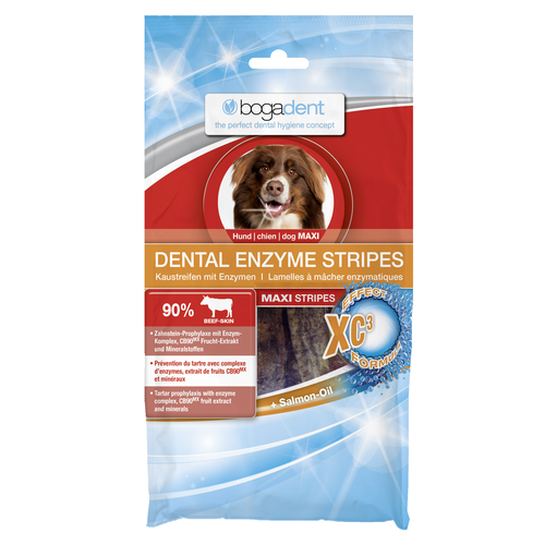 bogadent Dental Enzyme Stripes Large pour chiens 100g - MyStetho Veterinary