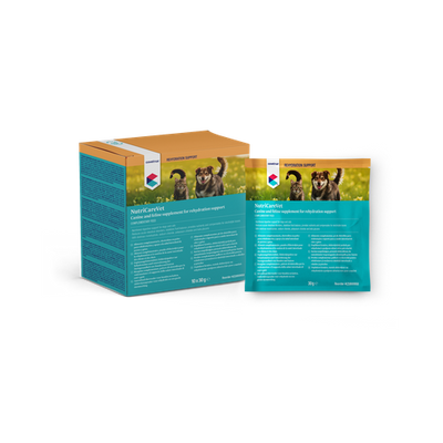 Covetrus NutriCareVet Oral rehydration sachets pour chien et chat 30g - MyStetho Veterinary