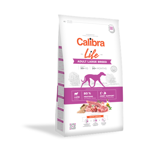 Calibra Superpremium Life Adult Large Breed Agneau & Riz 12kg - MyStetho Veterinary