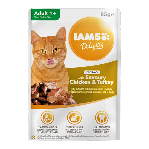 Iams Delights Adult poulet & dinde - MyStetho Veterinary